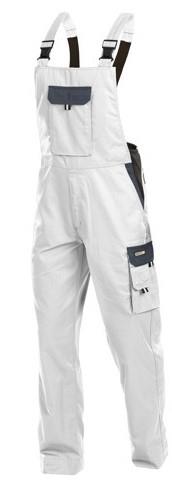 Dassy american overalls calais p k hvid grå 58