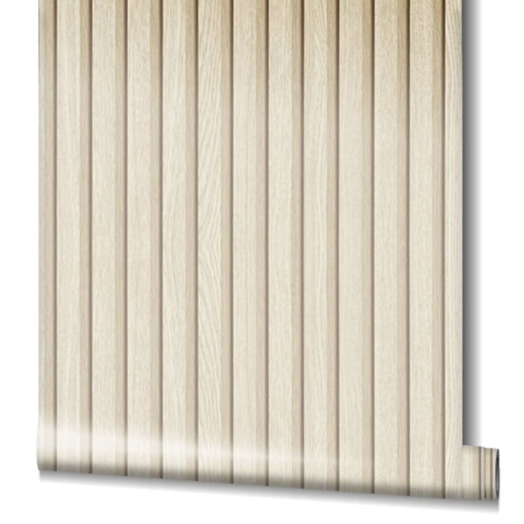 North Wall Wallpaper Botanica Trælameller Beige