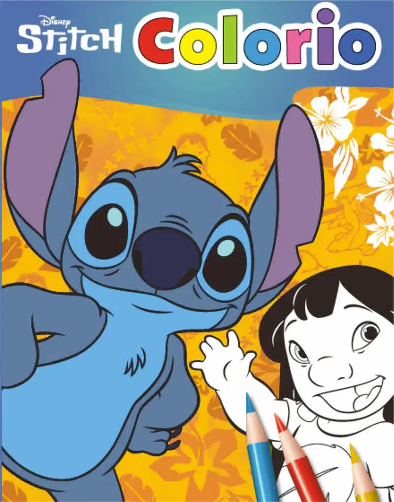 Intro stitch colorio malebog, 32 sider.