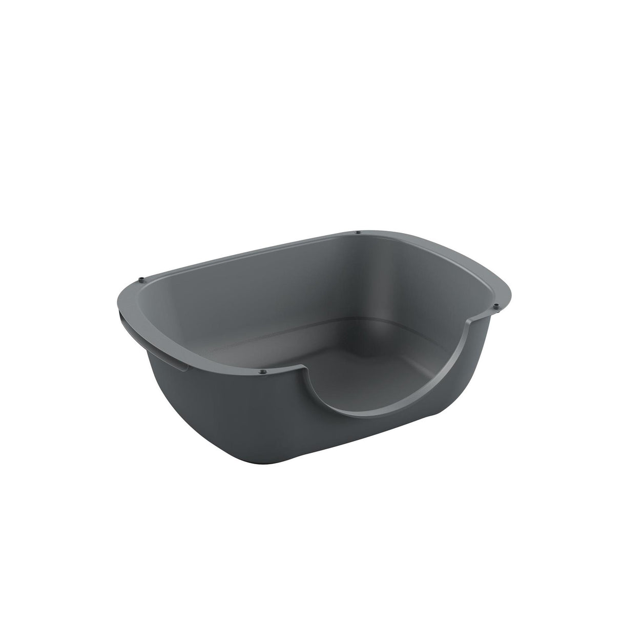 Rotho bella kattebakke antracit 190x395x560mm