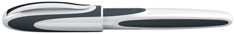 Schneider skriveredskaber schneider rollerball - ray - nib m - hvid grå – s-187849