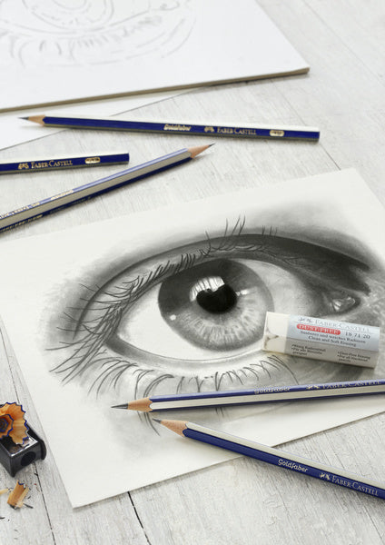 Faber castell fc-114000 grafit sæt faber-castell goldfaber 8-delt
