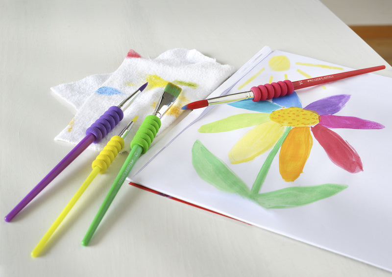 Faber Castell FC-481600 børstesæt plast 4 stk