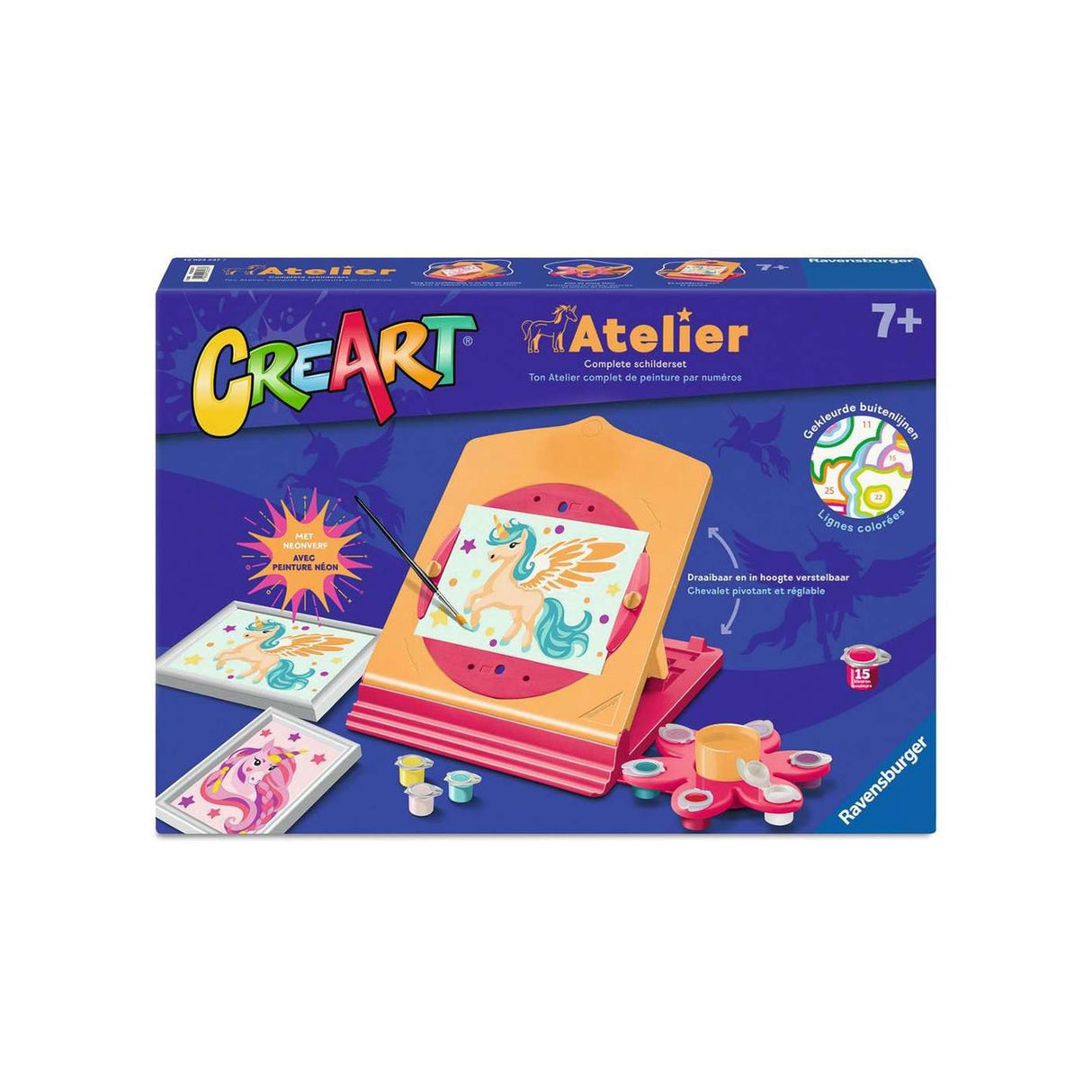 Ravensburger creart maleri efter tal - atelier