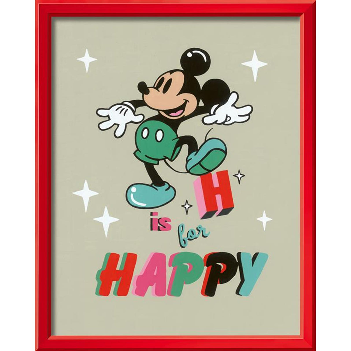 Ravensburger creart maling efter nummer - h er til glad mickey mouse