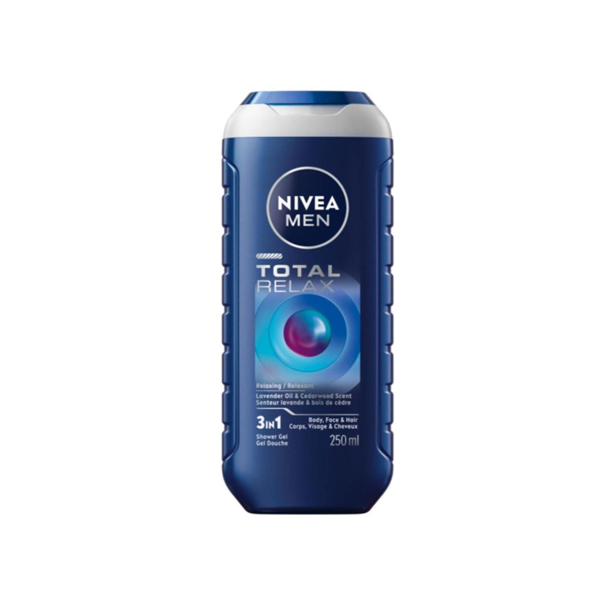 Nivea shower gel herre 3-i-1 total relax 250ml