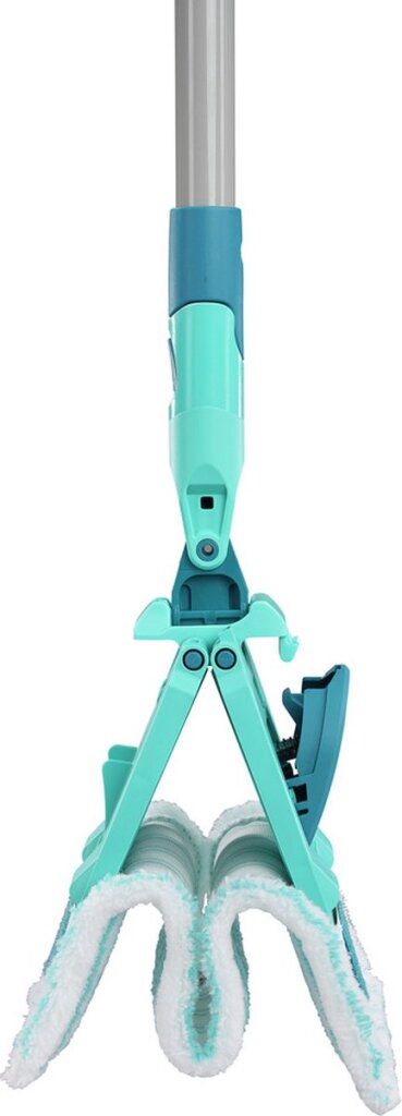 Leifheit power clean gulvvisker m - komplet system - inkl. håndtag (140cm) - 33 cm aftørringsbredde - micro duo
