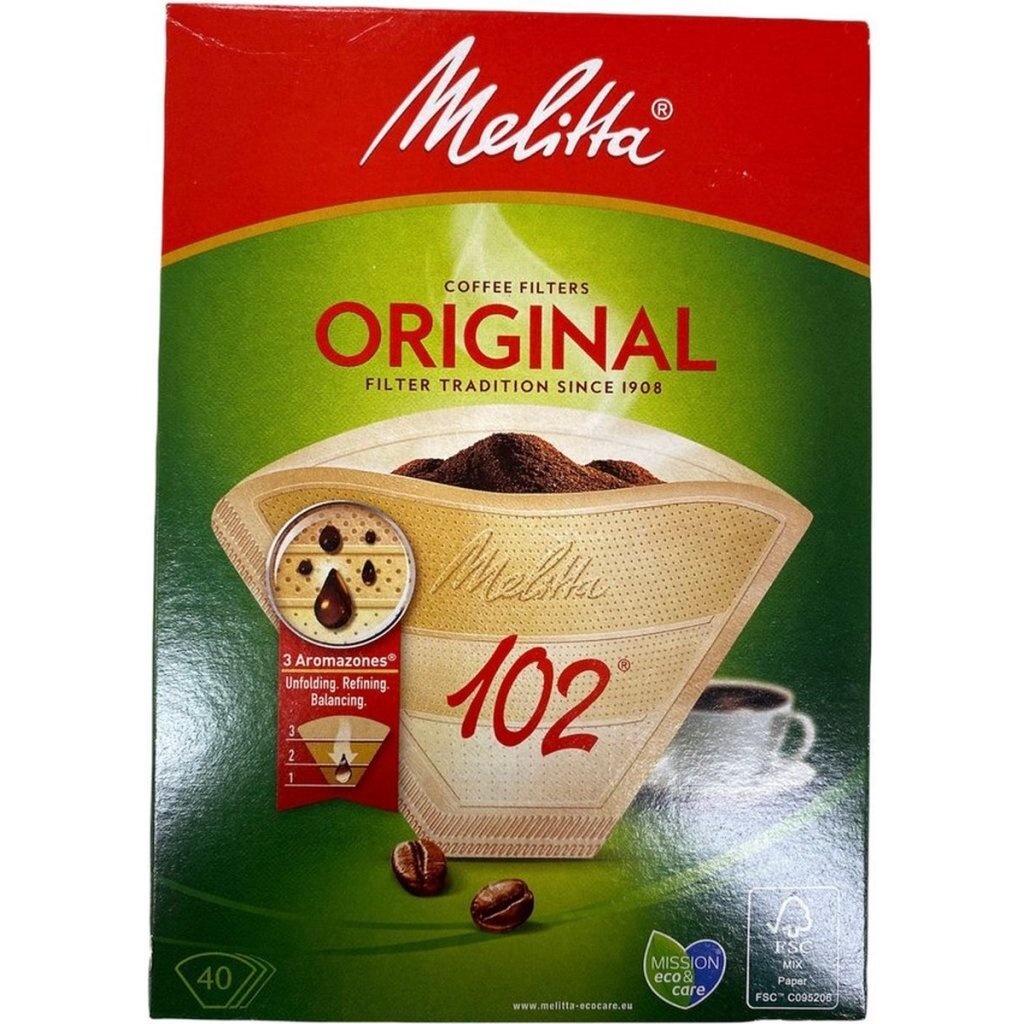 Melitta kaffefiltre 102 80 stk