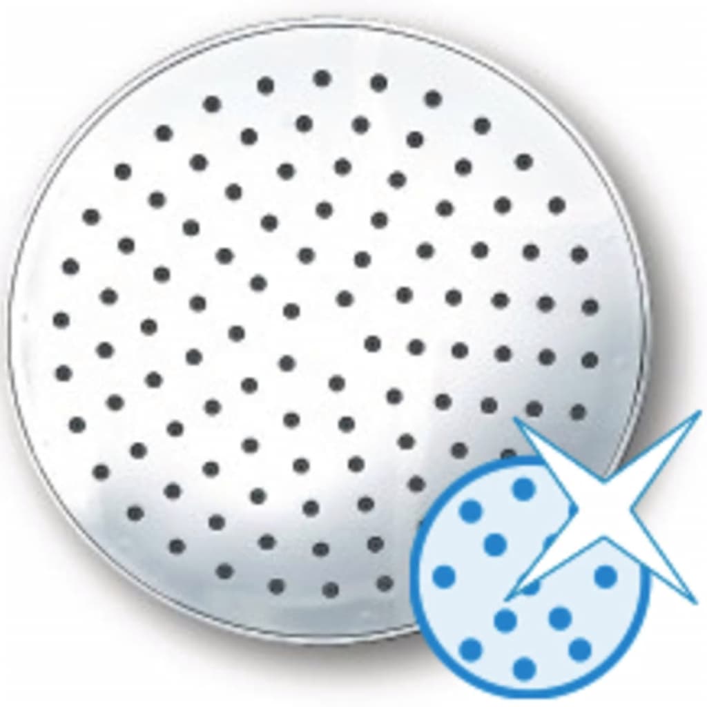Knight Rain Shower Set med massagebruserhoved Bahamas Chromium 91440