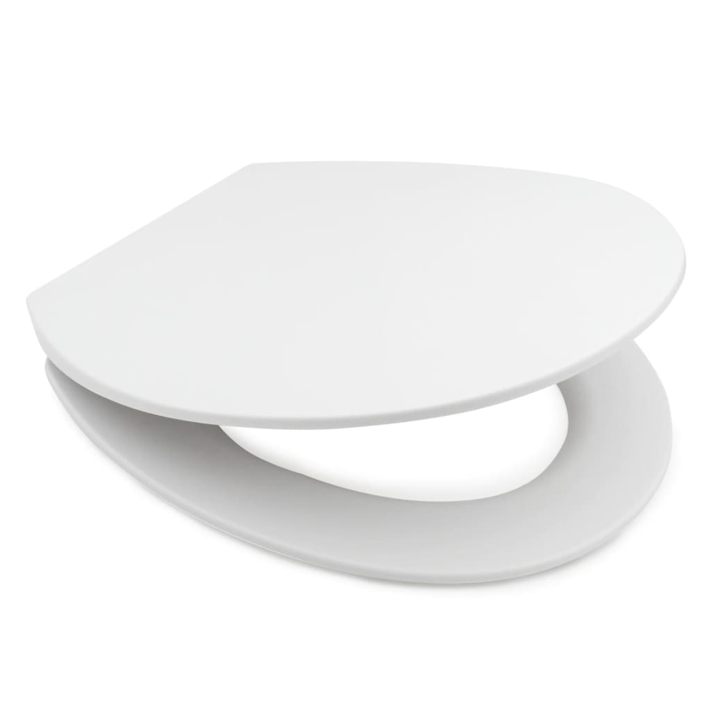 Ridder toiletglas Memphis Soft-Close Mat White