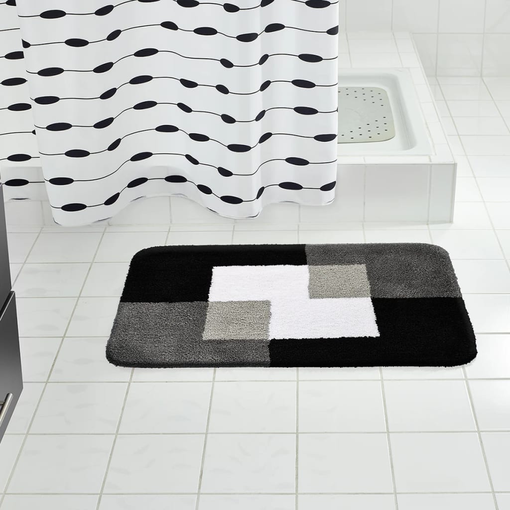 Ridder badeværelse Matmønter 60x90 cm grå 7103307