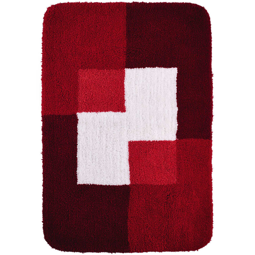 Ridder badeværelse Matmønter 60x90 cm rød 7103306