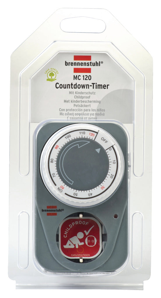 Brennerstuhl BN-1506590 timerkontakt analog indenfor 15 min. 3500 W