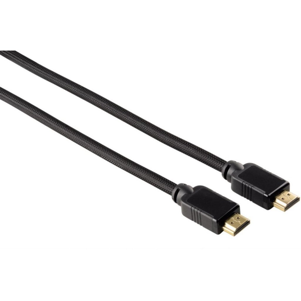 Hama HDMI kabel guldbelagt 1,5 m sort