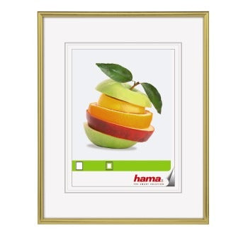 Hama stel Sevilla 10x15 cm mat guld
