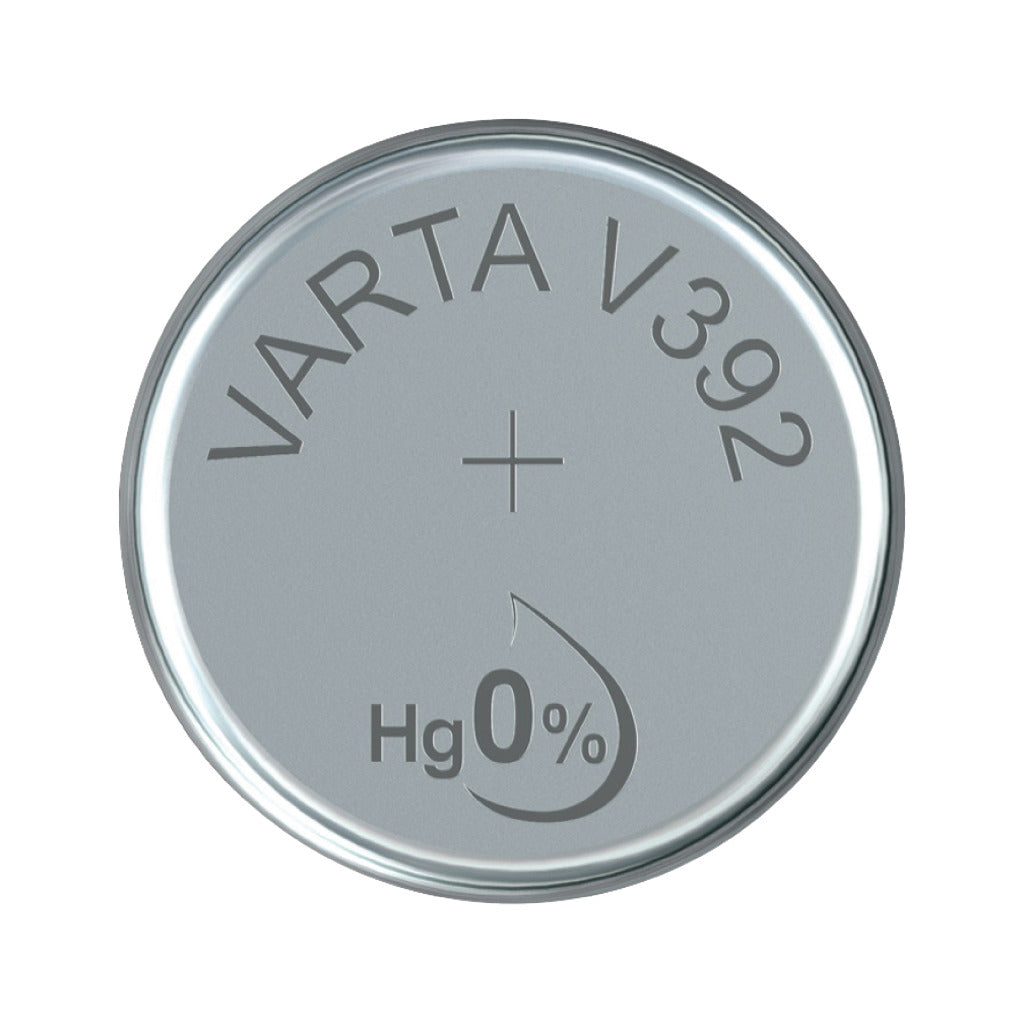 Varta v392 knapcelle batteri sølv