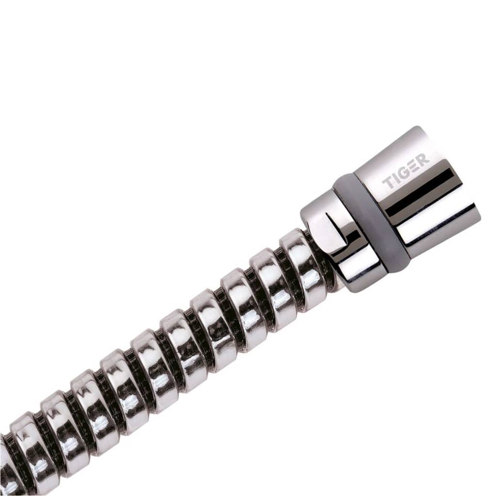 Tiger bruser slange fluxhose 200 cm krom -farvet