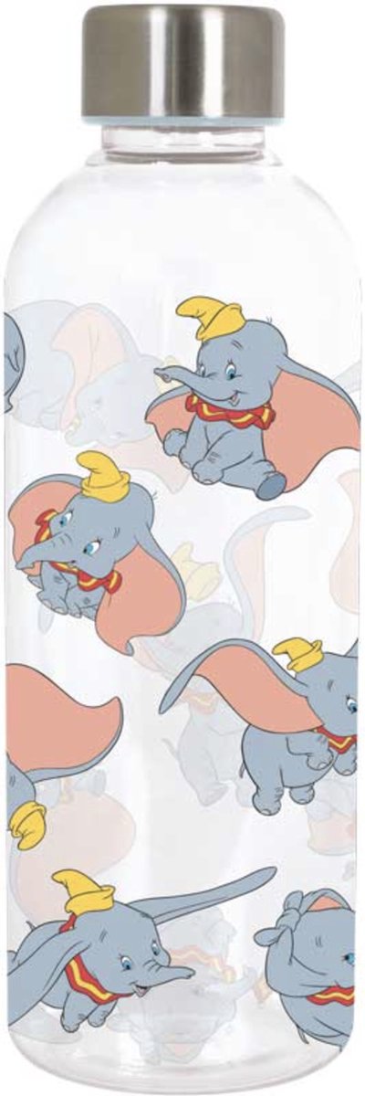 Stor dumbo - hydroflaske - drikkedunk - plastik - 850ml