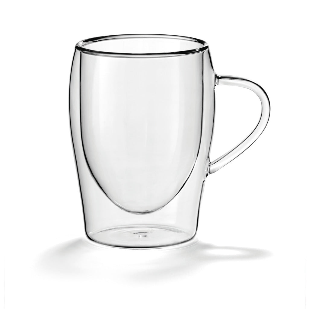 Scanpart dobbeltvæggede teglas 300 ml - te - dobbeltvæggede teglas - 2 stk.