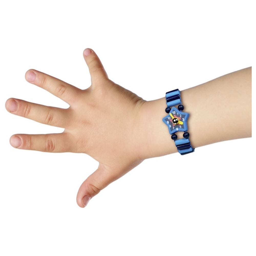 Træur med elastisk rem og bezel