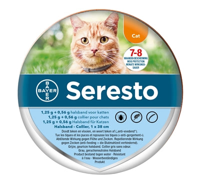 Bayer seresto tegning loppekat
