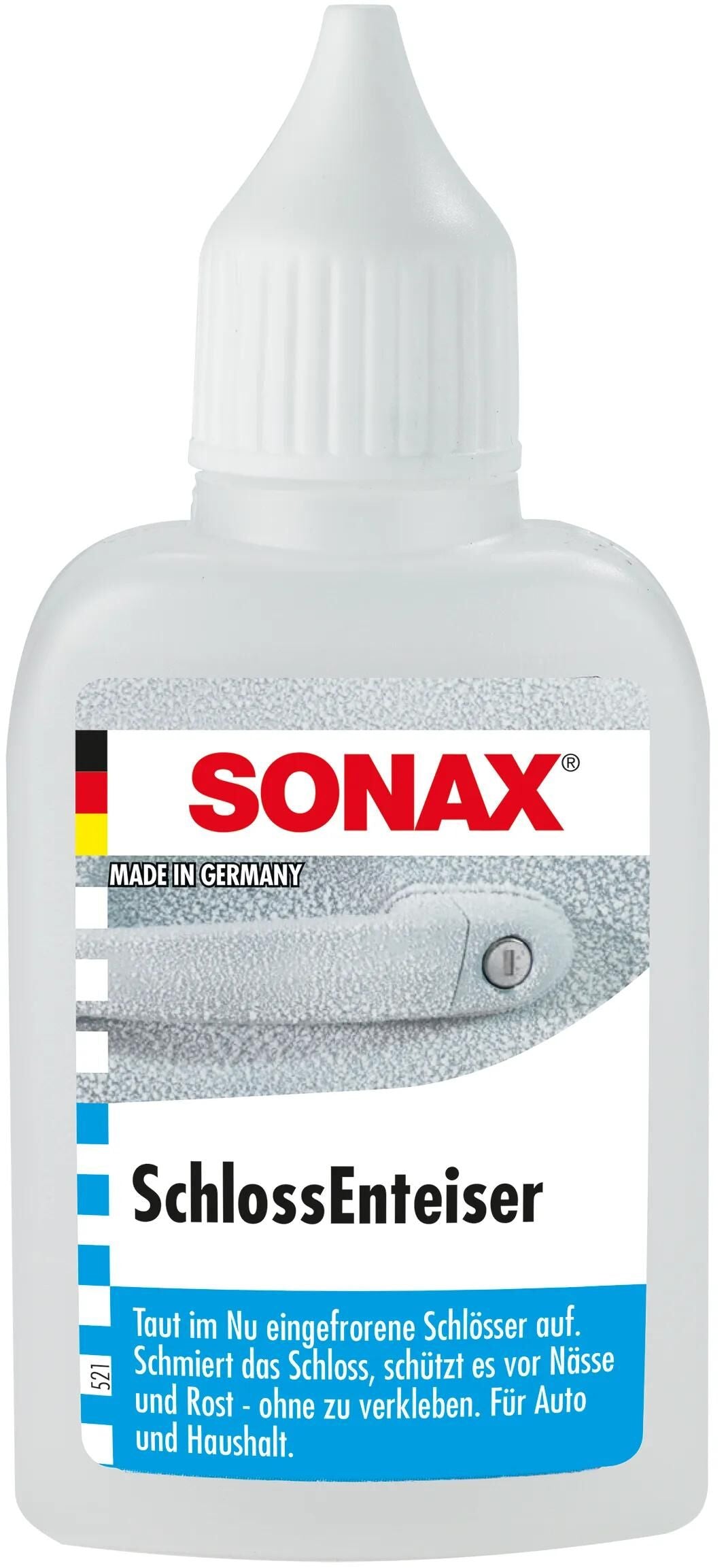 Sonax dørlås defroster med de-icer 50 ml plastikflaske