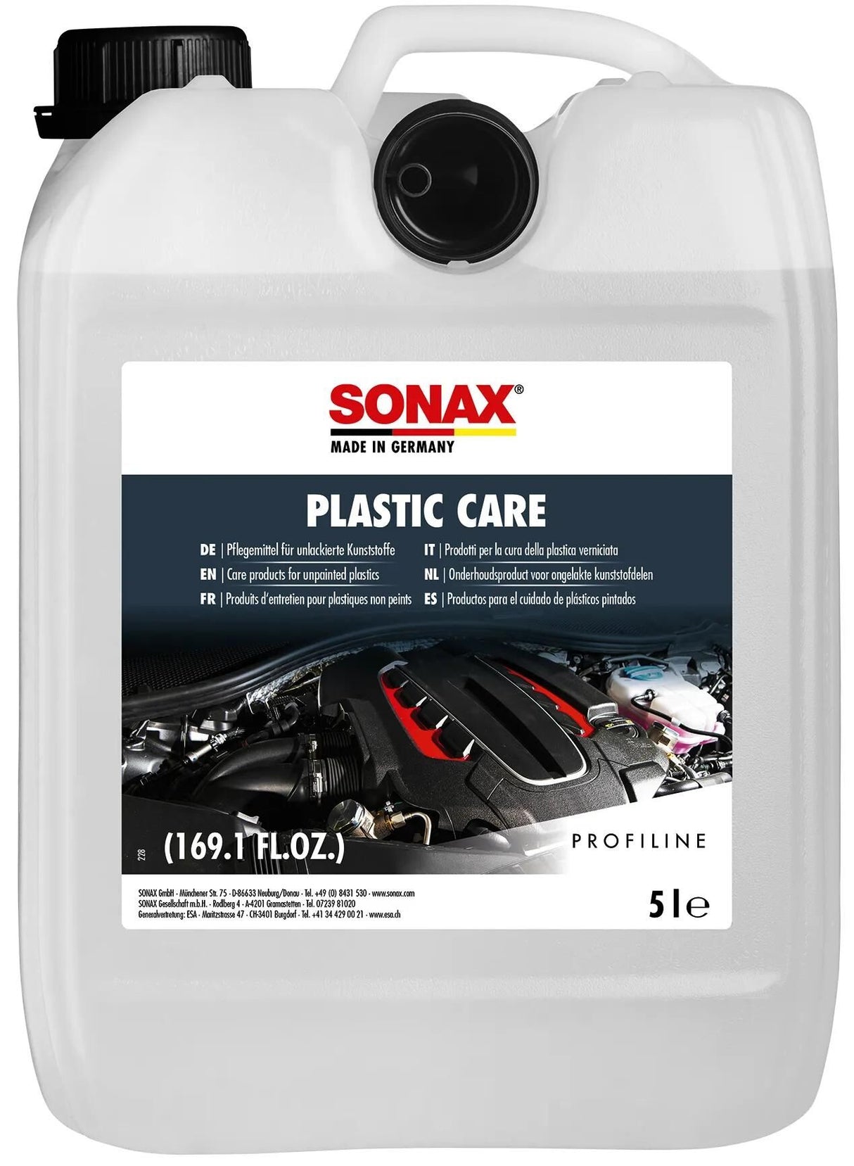 Sonax plast pleje plast pleje profil plast pleje 5 l