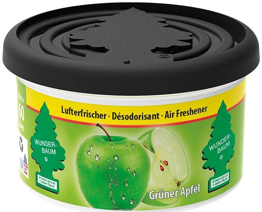 Wunder-baum lufterfrischer duftdose wb grøn æble duft luftfrisker