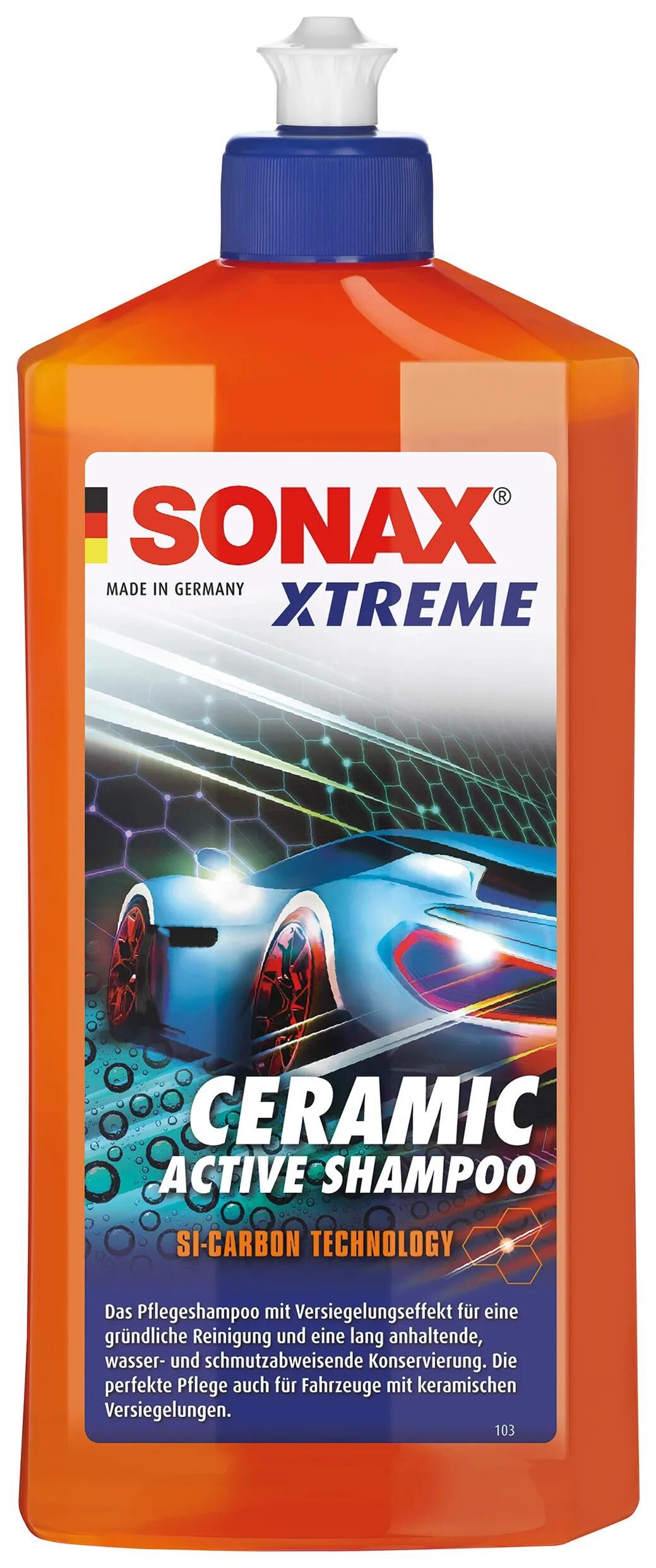 Sonax bilshampoo xtreme keramisk aktivshampoo keramisk aktivshampoo 500 xtreme