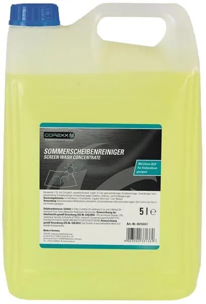 Corexx kemisk rensemiddel sommerskive rate sommer 5 l
