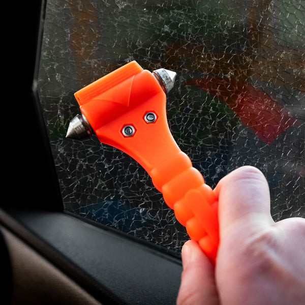 Westcott ac-p30001 2i1 førstehjælp kun nødhammer 2 stk orange
