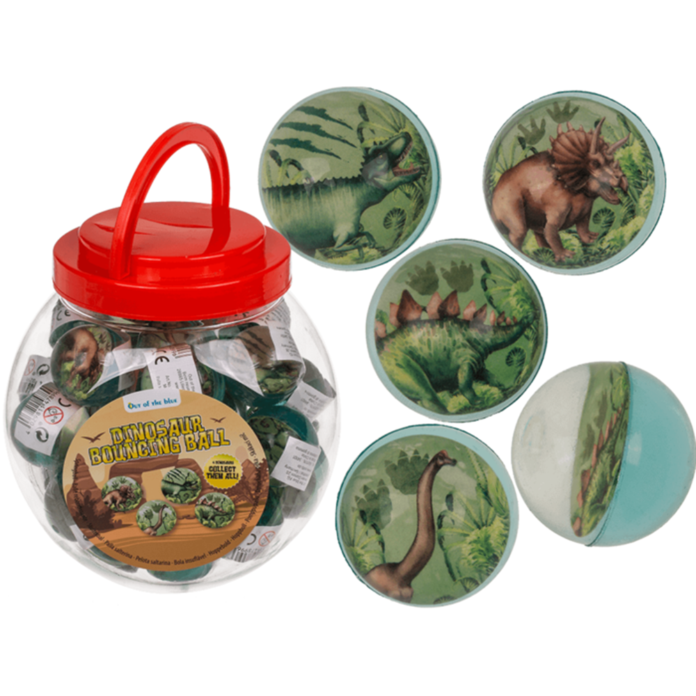Dsp hoppebolde dinosaur. 36 stk