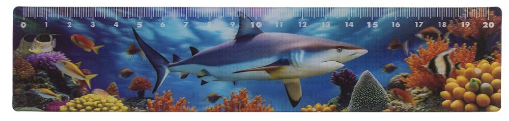 Dsp lineal havdyr, 21 cm. 12 aksler
