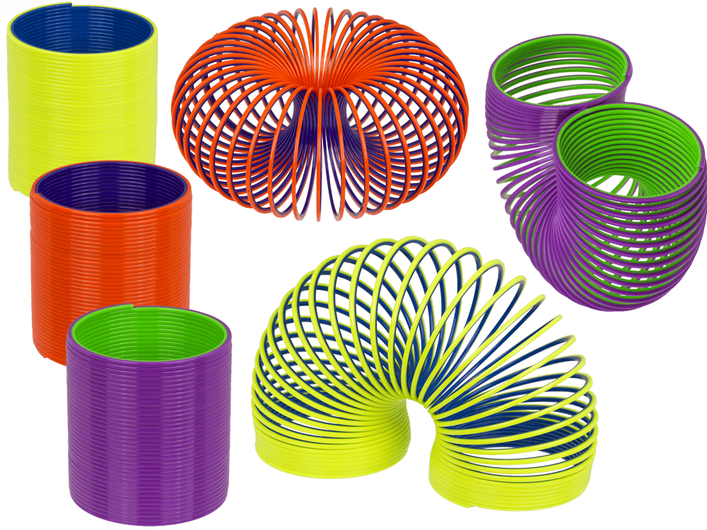 Dsp trappeløber, tofarvet. 9 cm. plasti