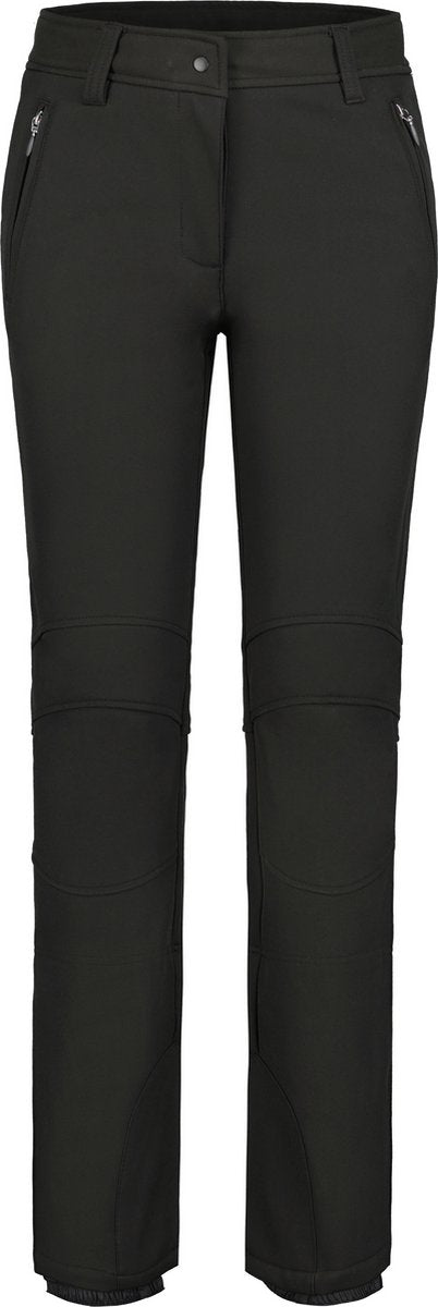 Icepeak entiat softshell skibukser til kvinder - sorte - 44