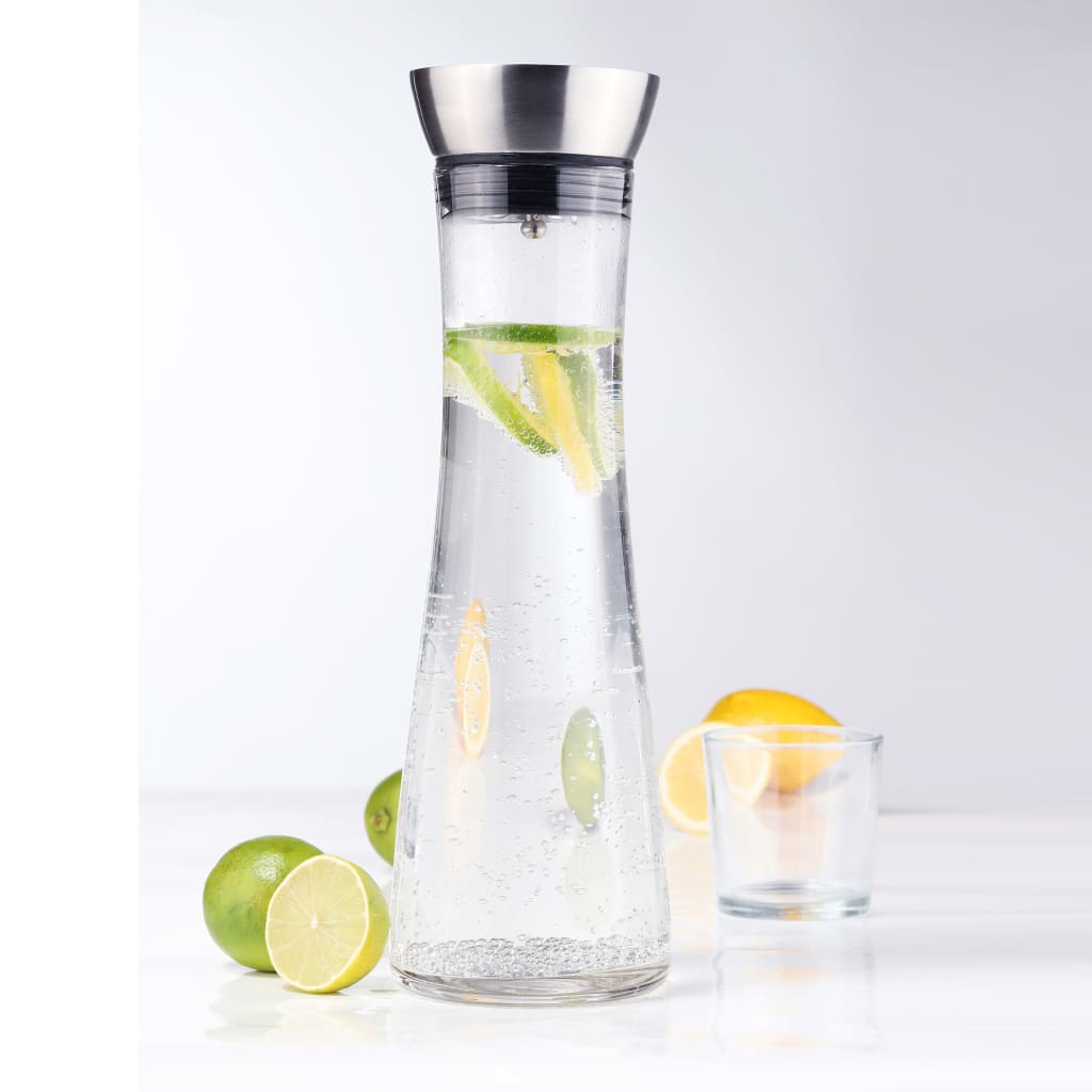 Hi Waterkaraf med filter 1,2 L gennemsigtig