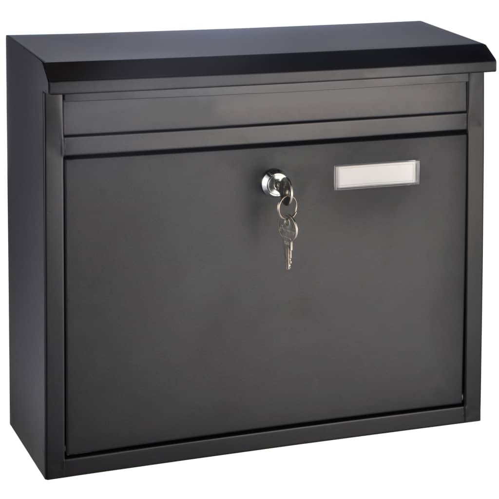 Hi Letterbox 36x12x32 cm sort
