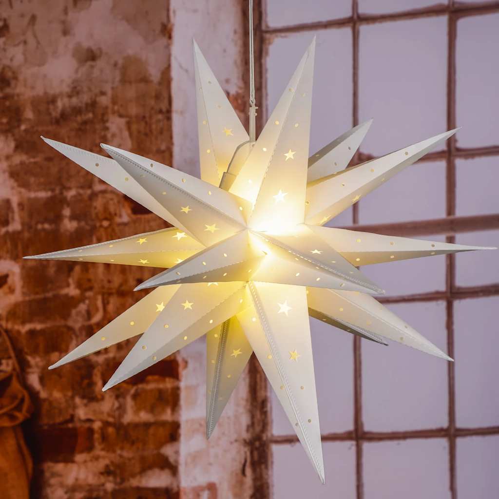 Hej Lampion Christmas Star førte 58 cm
