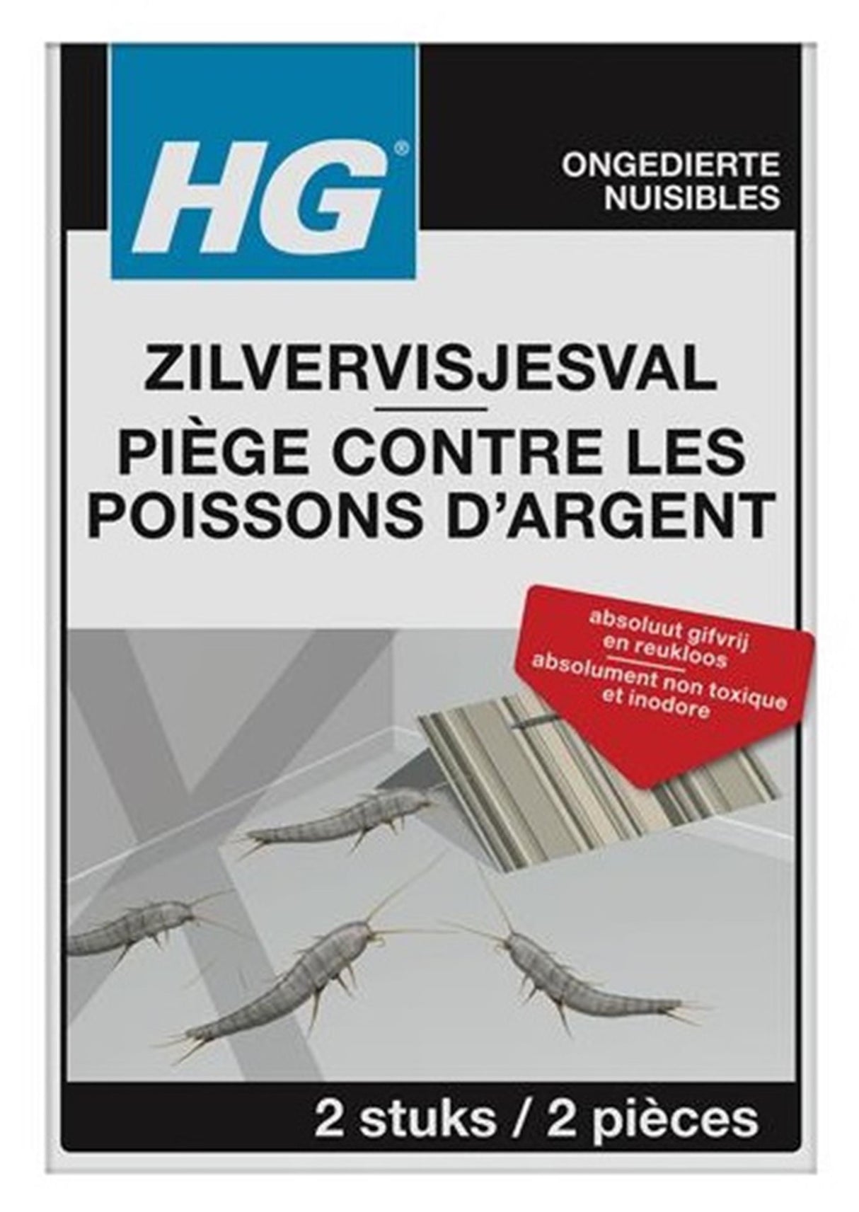 Hg x sølvfiskefælde a 2 stk