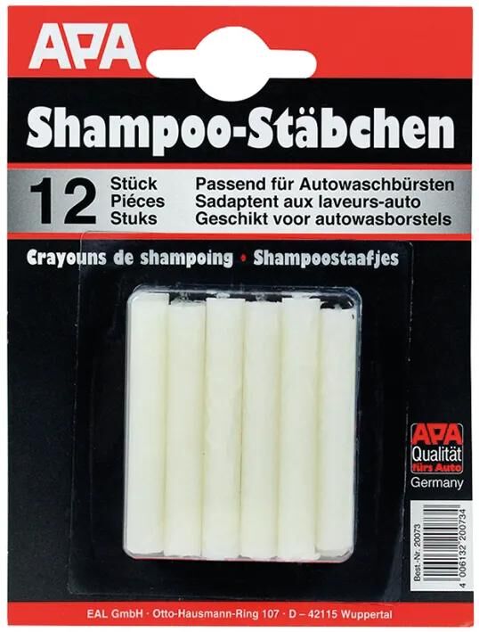 Apa bilshampoo shampoo sticks 12er sb-kort
