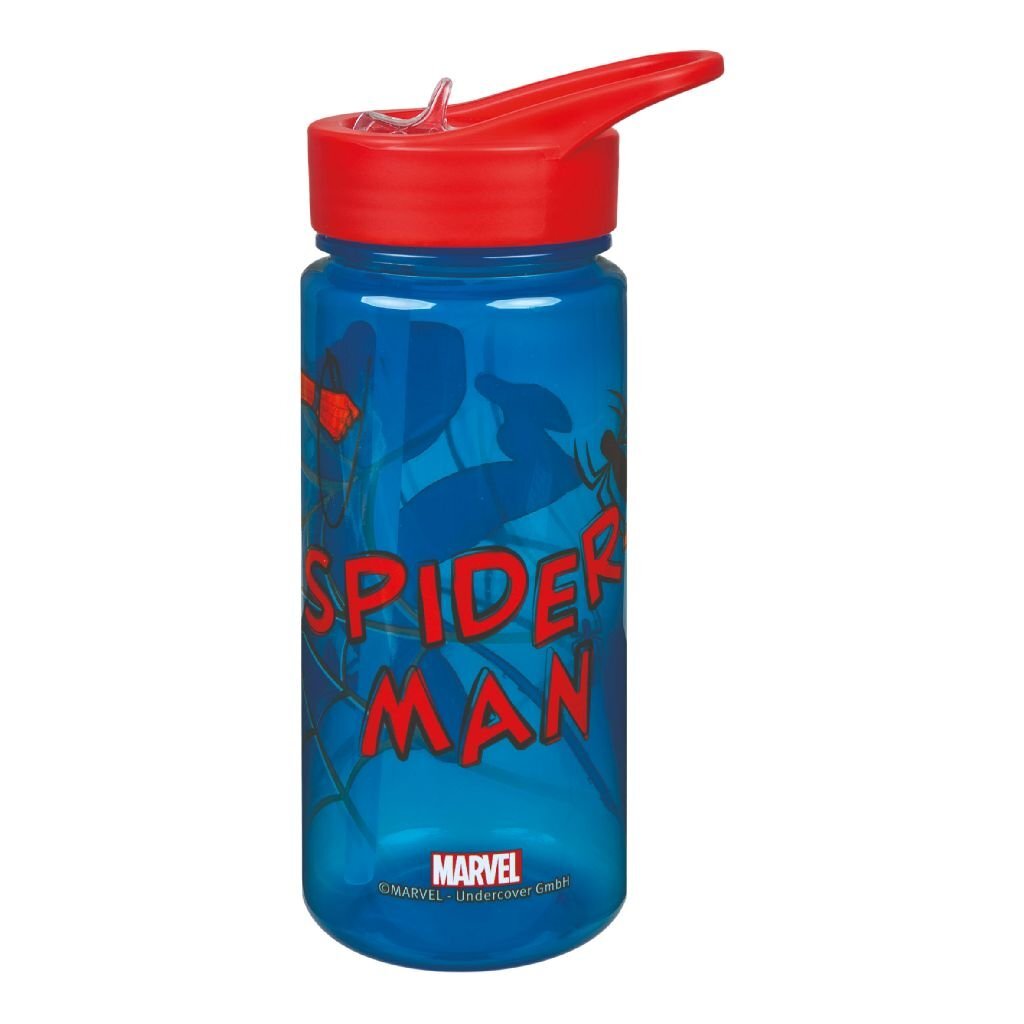 Spiderman drikkekop 500 ml blå rød