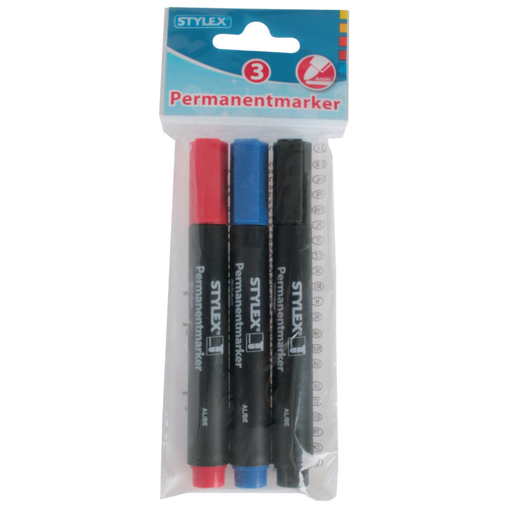Stylex permanente tuscher 3 stk