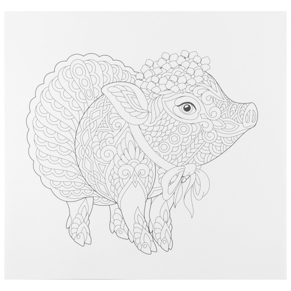 Stylex malebog voksen 24x24 cm