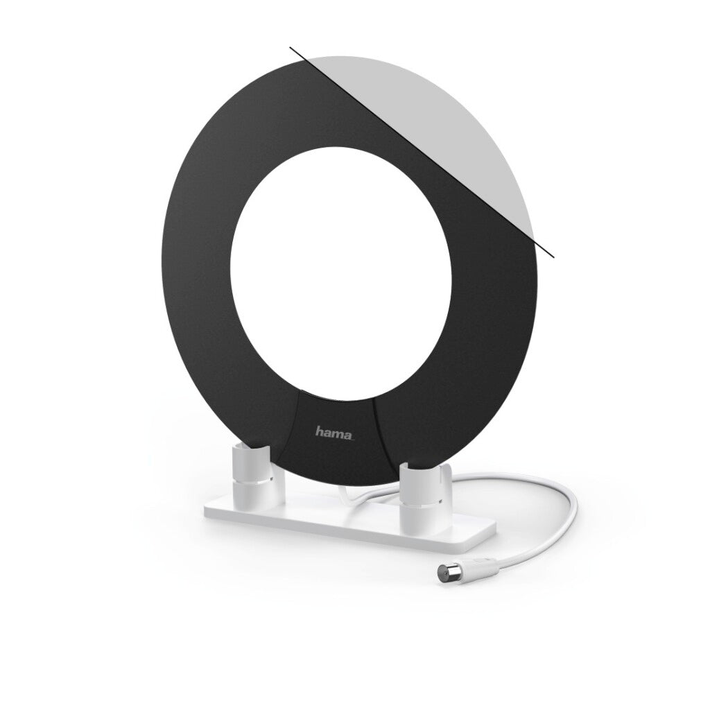 Hama dvb-t dvb-t2 rumantenne ydeevne 45 ring design aktiv hvid