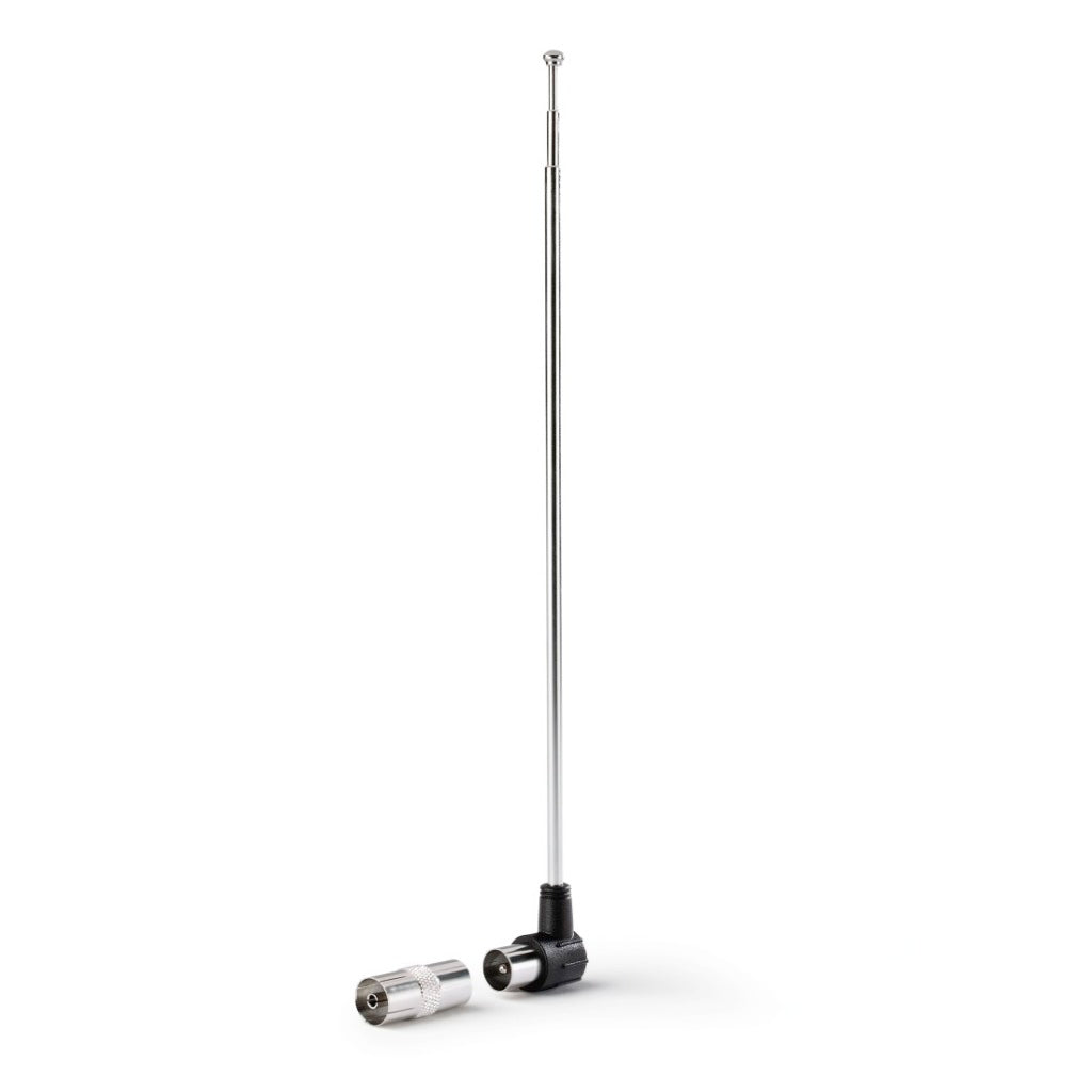 Hama dvb-t dvb-t2 radioteleskopisk antenne ydeevne 15 passiv