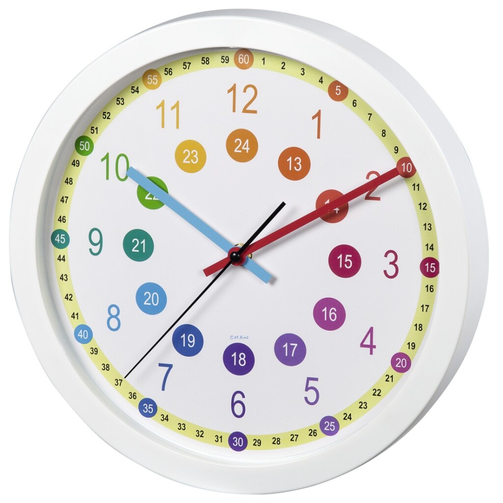 Hama vægur til børn let at lære, diameter 30 cm, støjsvag