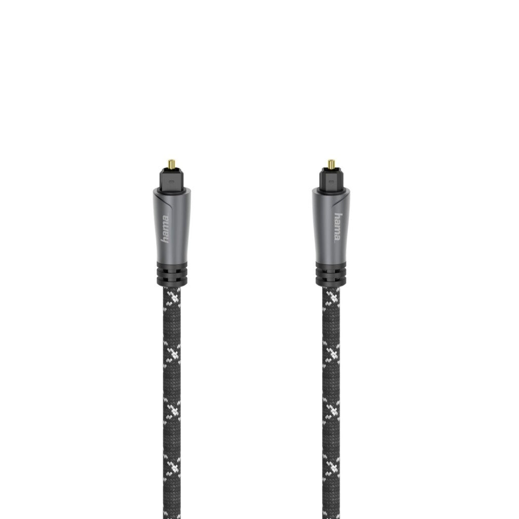 Hama optisk lydkabel ODT stik (Toslink) metal 1,5 m