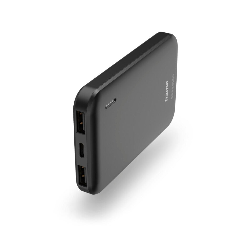 Hama power pack lomme 5 5000 mah udgange: 2x USB-A antracit