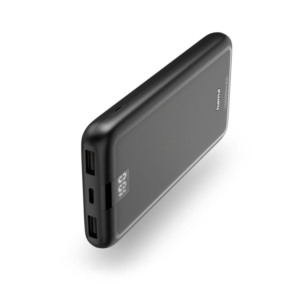 Hama power pack ydeevne 10 10000mah 3 udgange: USB-C 2x USB-A antr.