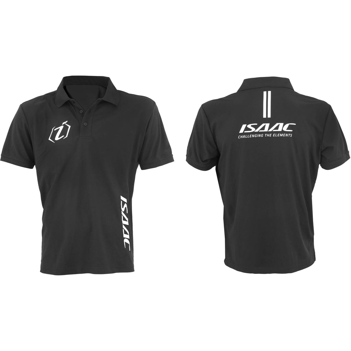 Diverse Isaac - polo pasform str. S sort
